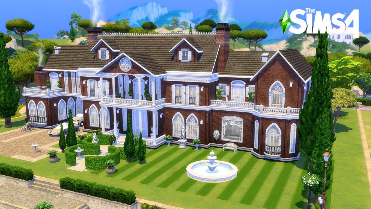 Great British Estate with Stables ⛲ || The Sims 4 Speed Build || NO CC