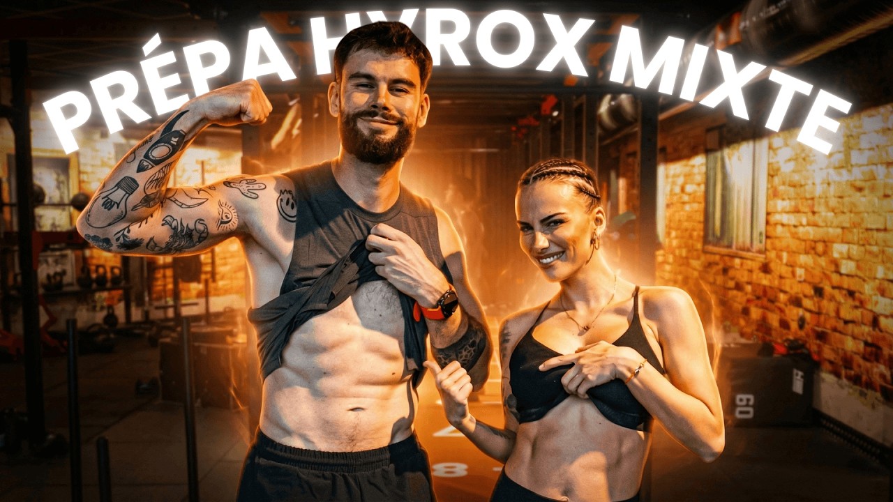 Prépa HYROX Duo Avec Romain 🥵💪🔥 La Séance Qui Fait Mal !!