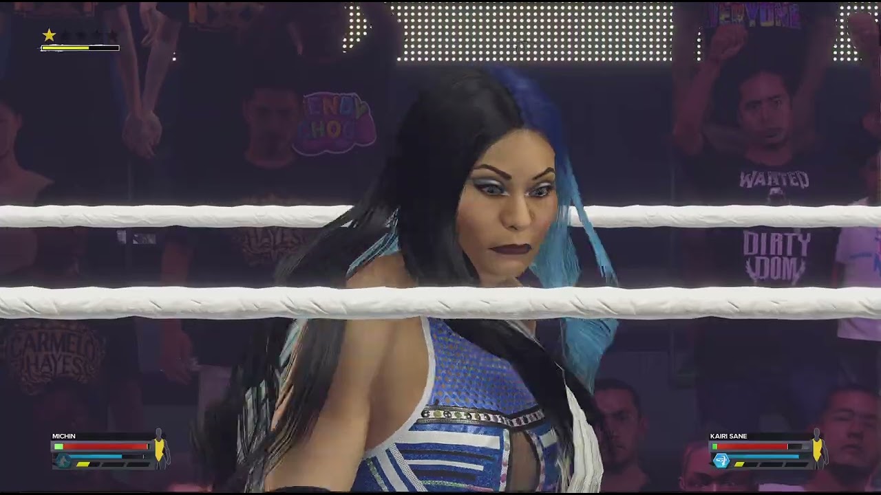 Michin Vs Kairi Sane