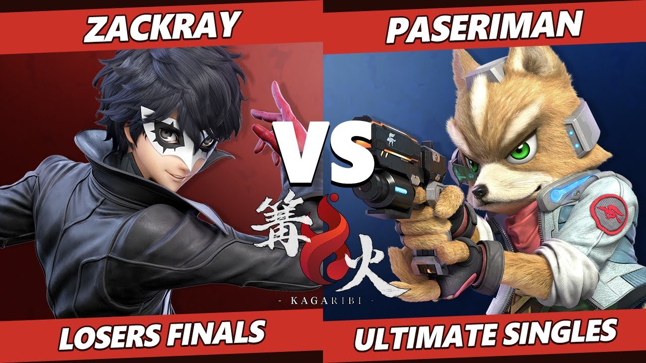 Kagaribi 6 Losers Finals - Zackray (Joker) Vs. Paseriman (Fox) SSBU Ultimate Tournament