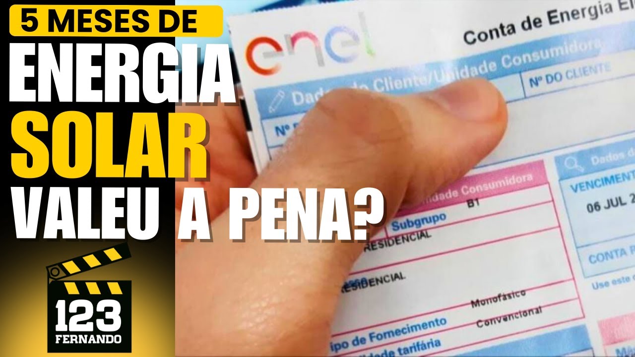 VERDADE OU MENTIRA? O QUE ACONTECEU 5 MESES APÓS INSTALAR O SISTEMA DE ENERGIA SOLAR EM NOSSA CASA?