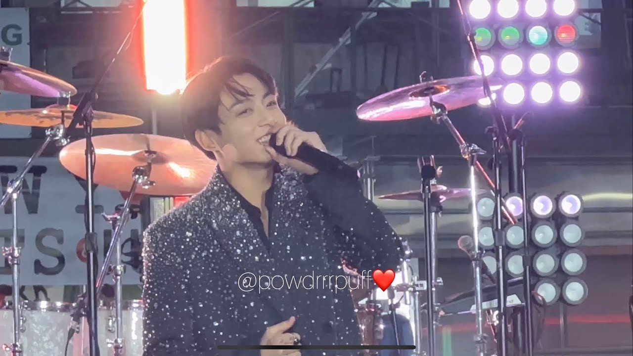 231108 - Seven (Soundcheck) - JUNGKOOK - TODAY Show - Citi Concert Series - 4K 직캠 FANCAM