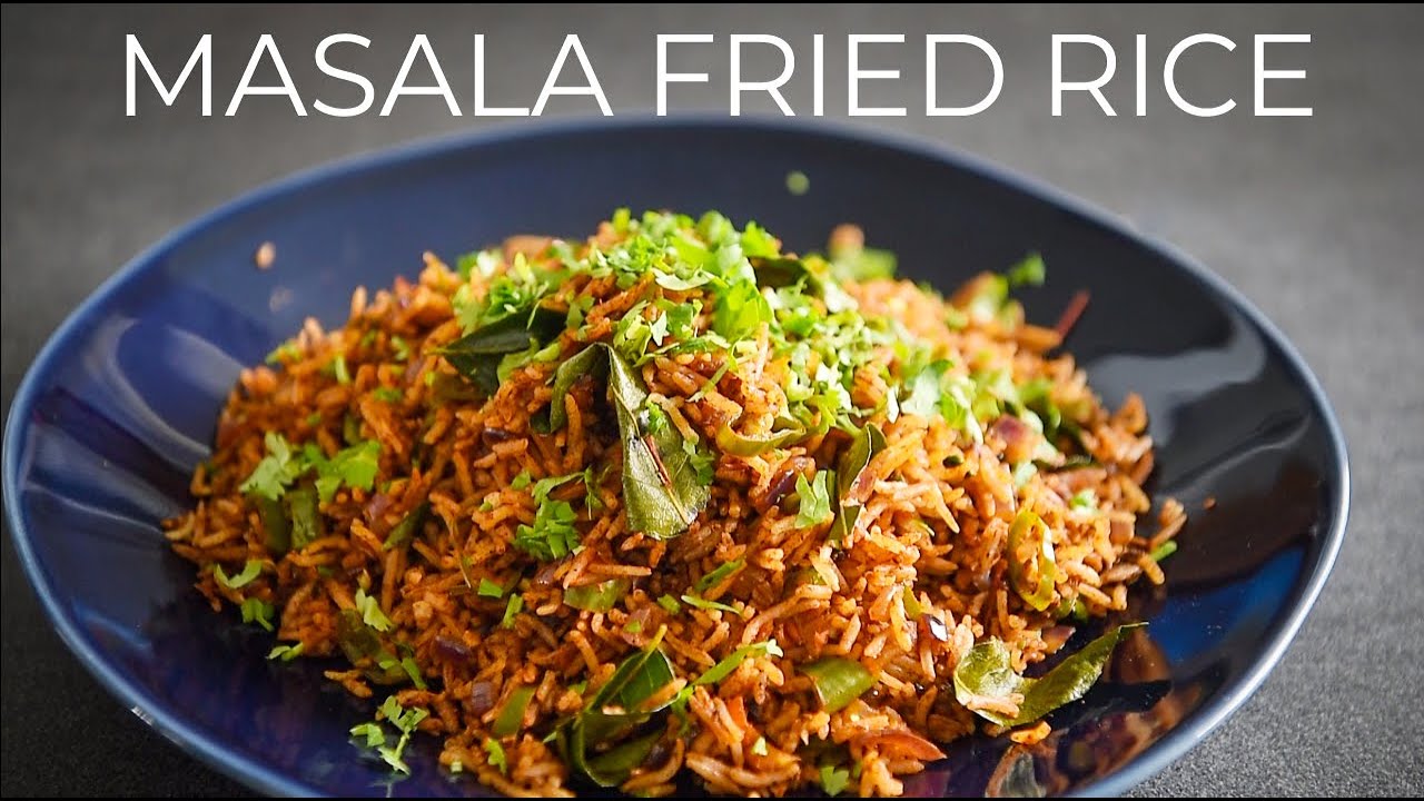 INCREDIBLE Masala Fried Rice Recipe