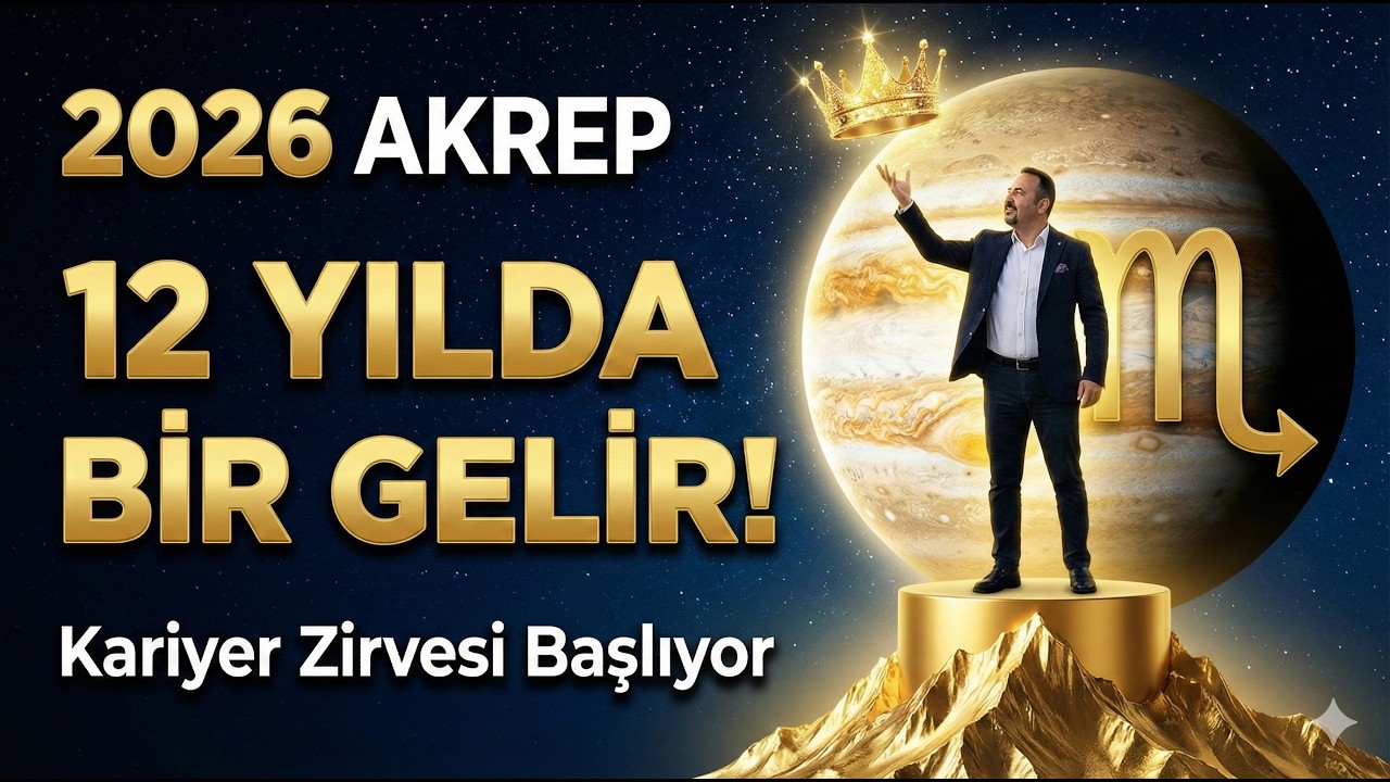 2026 Akrep Burcu: Büyük Kariyer Zirvesi ve 