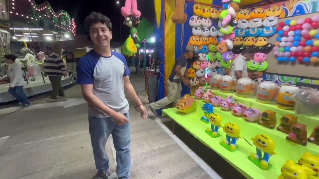 Día de feria en familia 