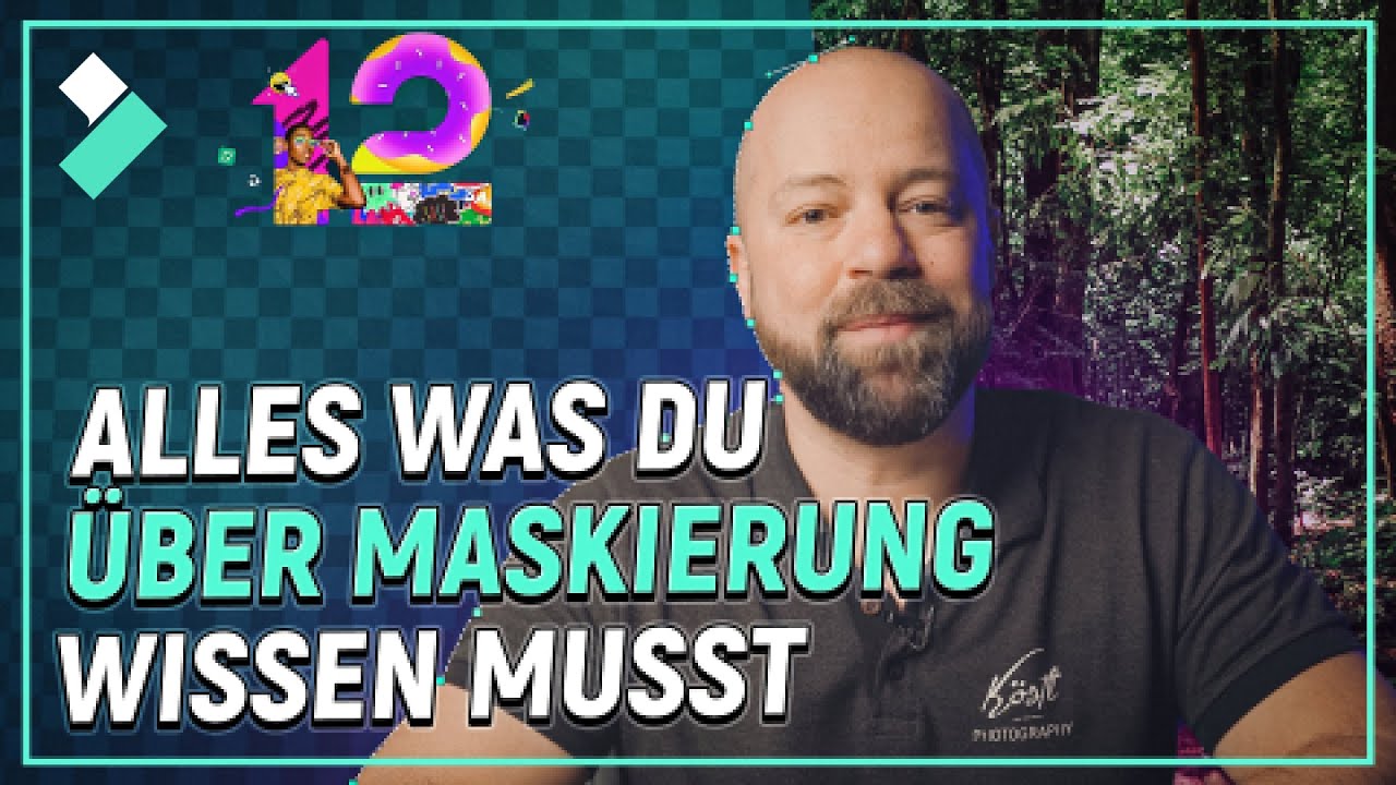 Alles was du über Maskierung wissen musst | Filmora 12 Tutorial deutsch