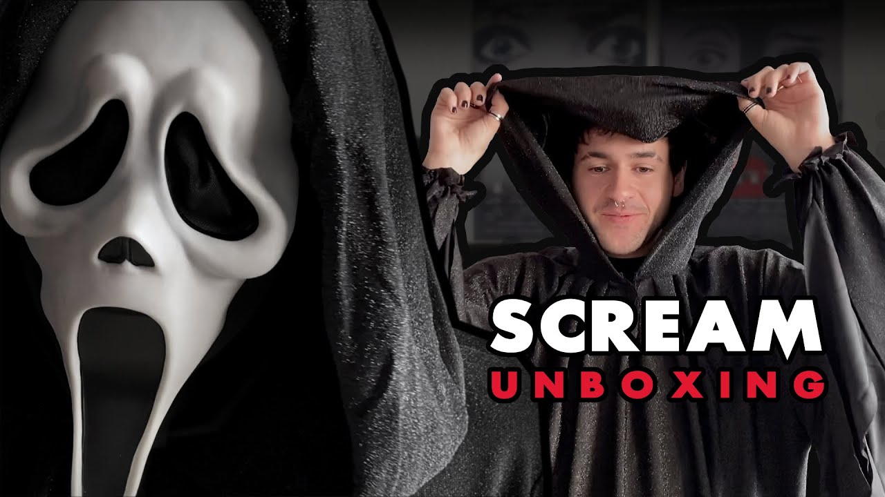Костюм Ghostface к 25-летию | РАСПАКОВКА КРИКА