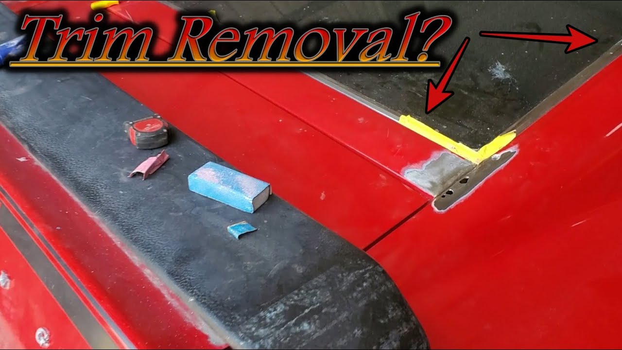 1965-1973 Mustang How to Remove Back window Trim