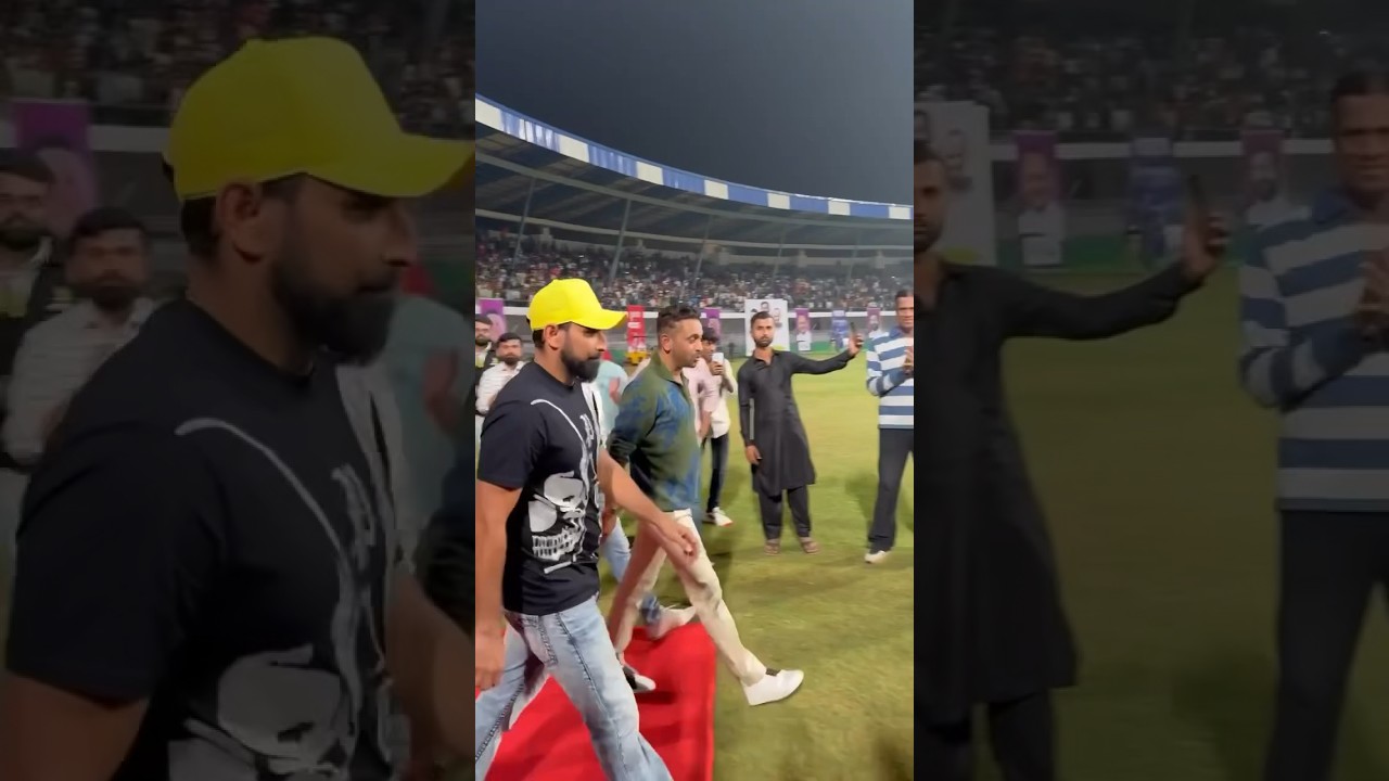 MOHAMMED SHAMI 🏟️ 20k subscribers pr giveaway hoga #mohammedsh #tennisballcricket #indianbowlers