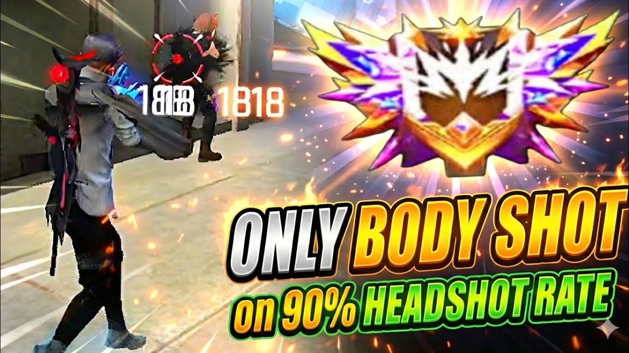 CS RANK PUSH ONLY BODYSHOT ON 90% HESDSHOT RATE