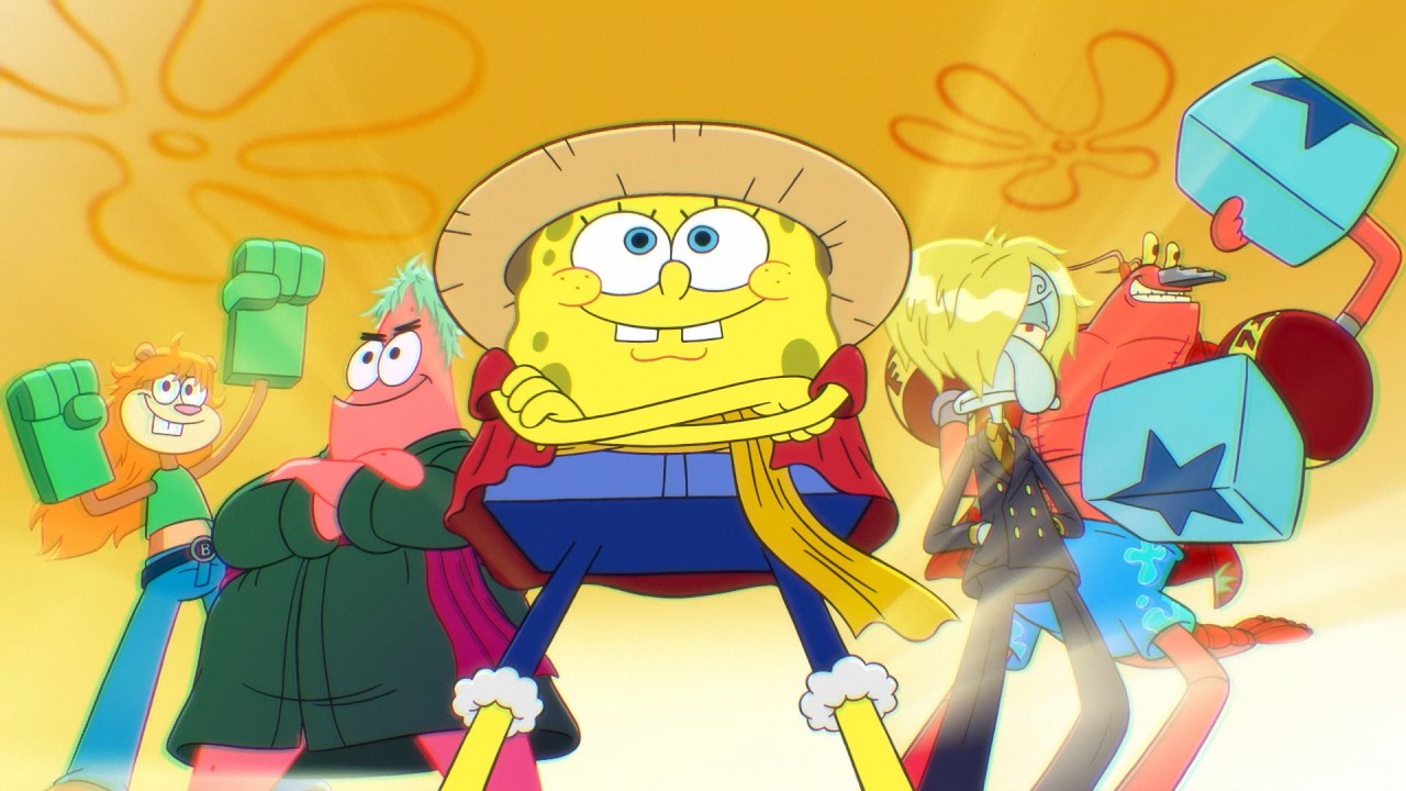 SpongeBob SquarePants x ONE PIECE Combined Intro | Collaboration McDonald's Happy Meal | Coming 9.15