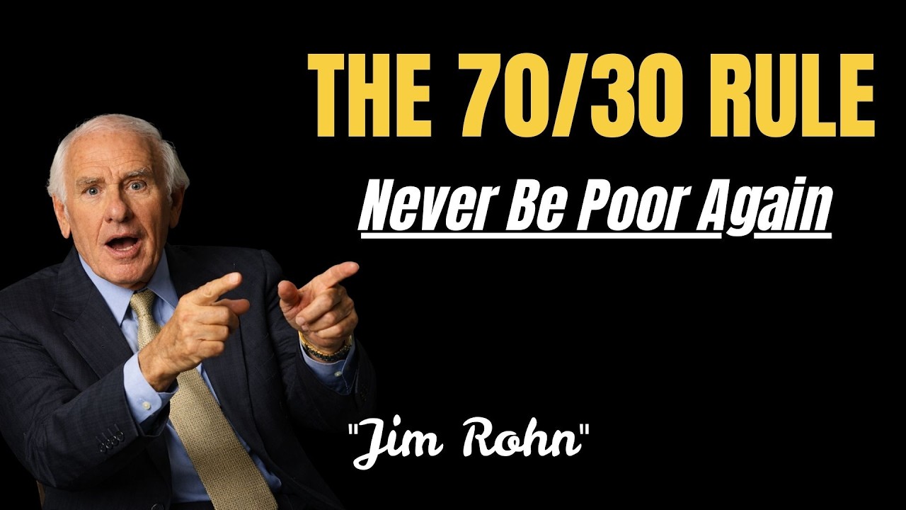Why You Are Still Broke (The 70/30 Rule) | Jim Rohn