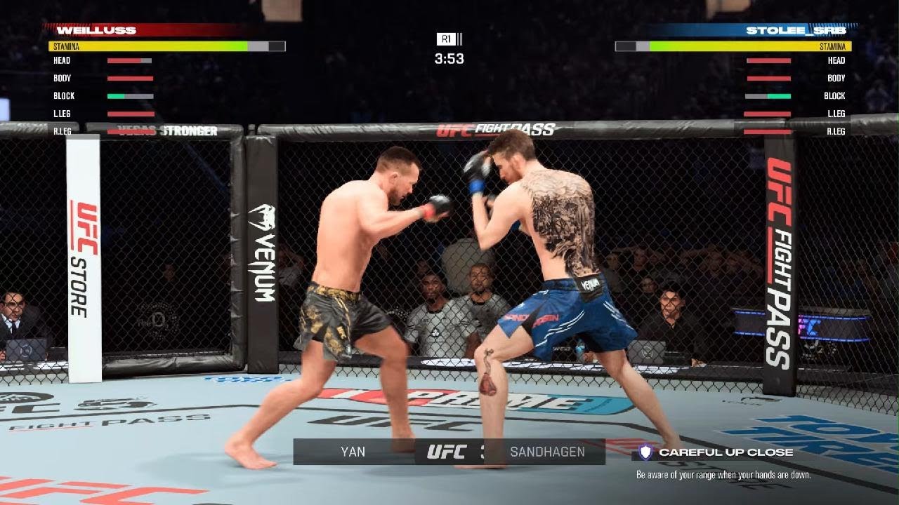 CORY SANDHAGEN VS PETR YAN (ONLINE UFC 5 Full Fight — Brutal KO Finish)