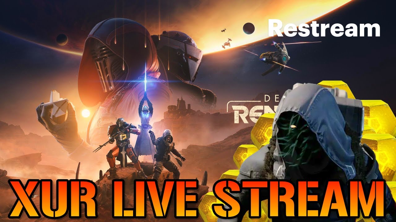 Destiny 2: XUR NEW EXOTICS, Weapons & Legendry's LIVE! 🔴 February 20th 2026 (Renegades)