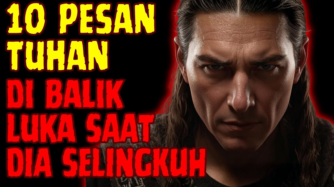 10 Pesan Tuhan di Balik Luka Karena Diselingkuhi