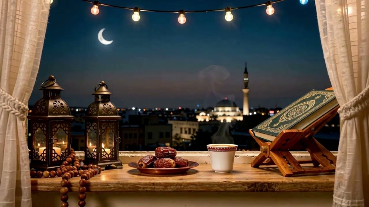 Ramadan Calm Background Ambience 🌙 10 Hours No Music | خلفية أجواء رمضان الهادئة بدون موسيقى