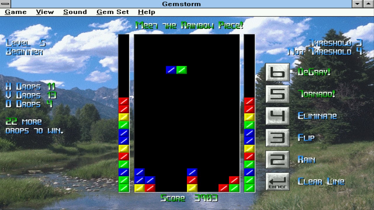 Windows 3.1 Games Part 2 (Gemstorm)