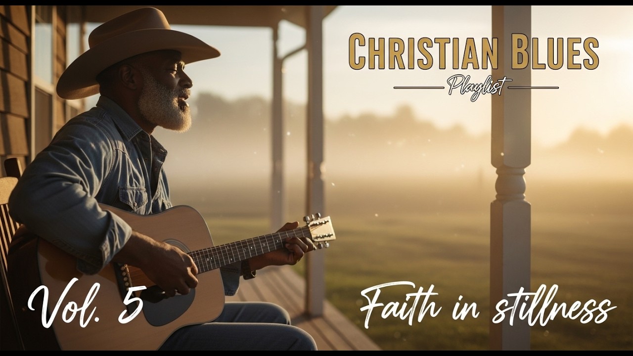 Christian Gospel Blues for Sleep and Night Peace (1 Hour)