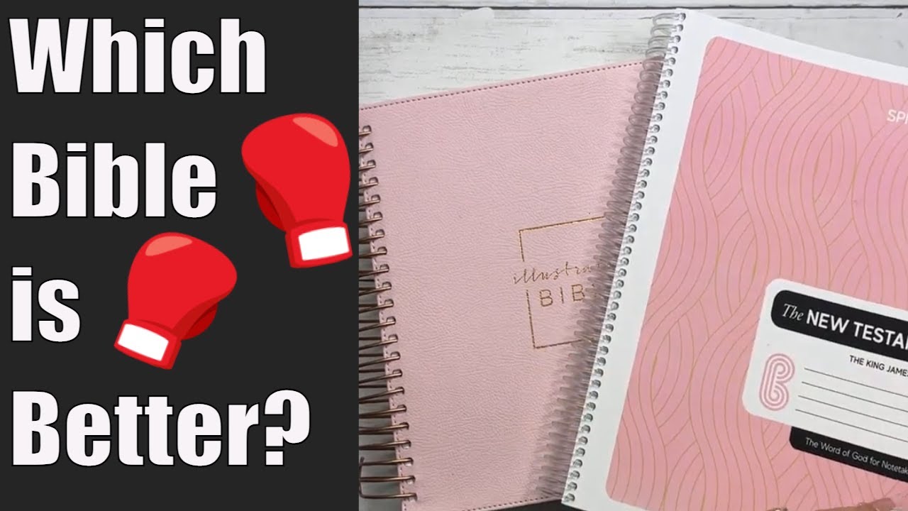 The Spiral Bible vs The Illustrating Bible Comparison - Which is Better?
