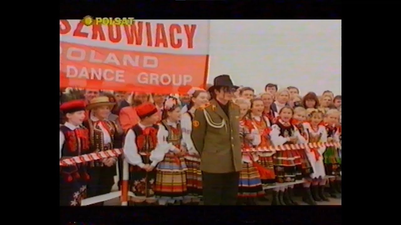 POLSAT - Wizyta Michaela Jacksona w Polsce (28.09.1996)