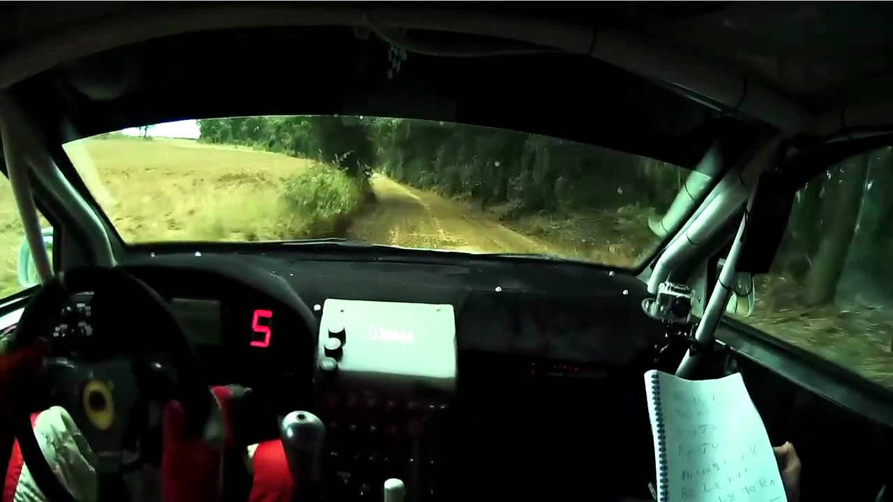 Onboard Rally Terre de Catalunya 2011 -  SS13  -  Bernard Munster  -  Skoda Octavia WRC