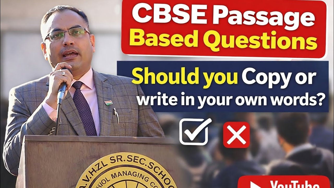 CBSE CLASS 10 Passage Copy Vs Paraphrase|ANSWER WRITING ART|Passage Reading Tips & Tricks