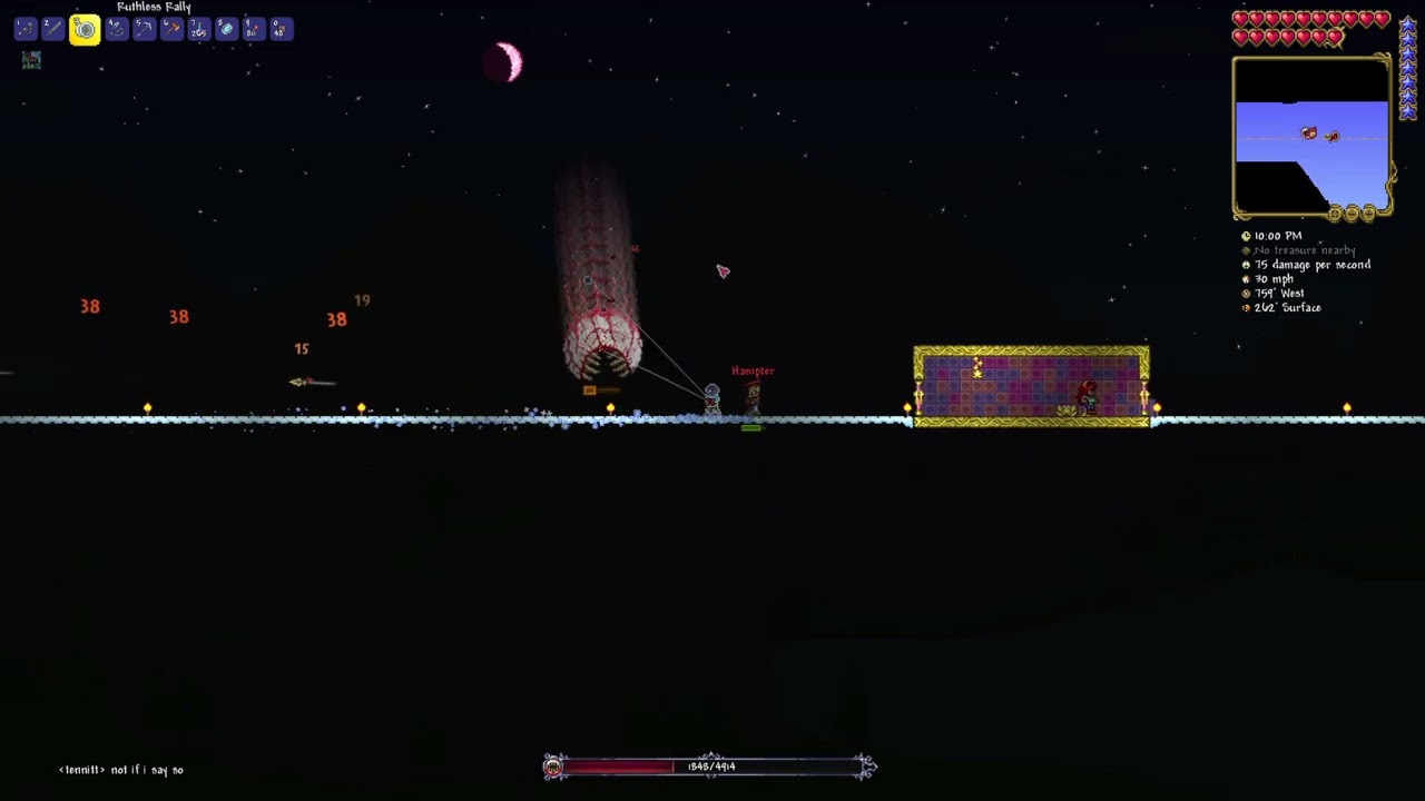 Terraria Skyblock | Episode 2 | EYE OF CTHULHU SPARE US, or do you? | turn on subtitles