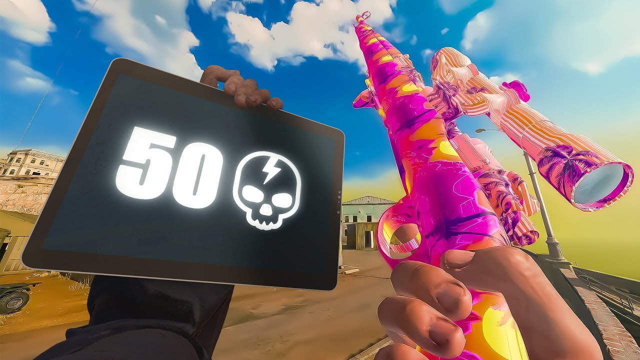 50 KILLS EN UNE SEULE GAME, EN JOUANT SNIPE !