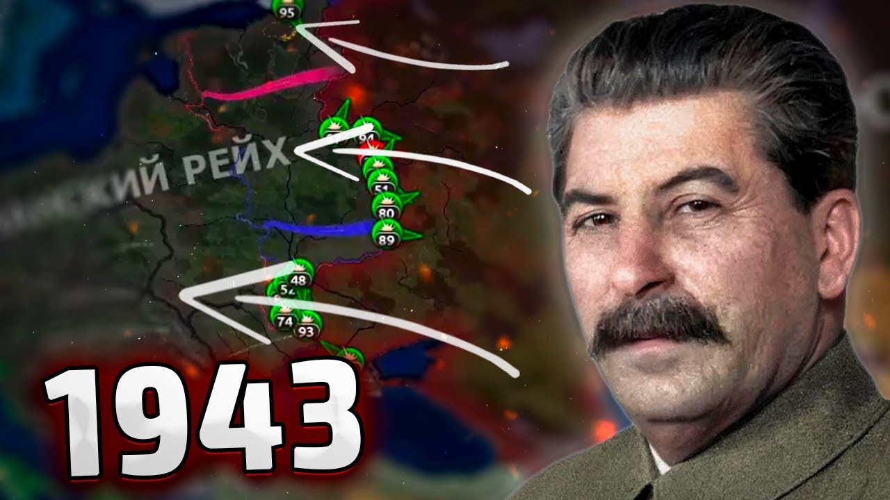 ПЕРЕЖИТЬ 1943 ГОД ЗА СССР В HOI4: Rise of Nations