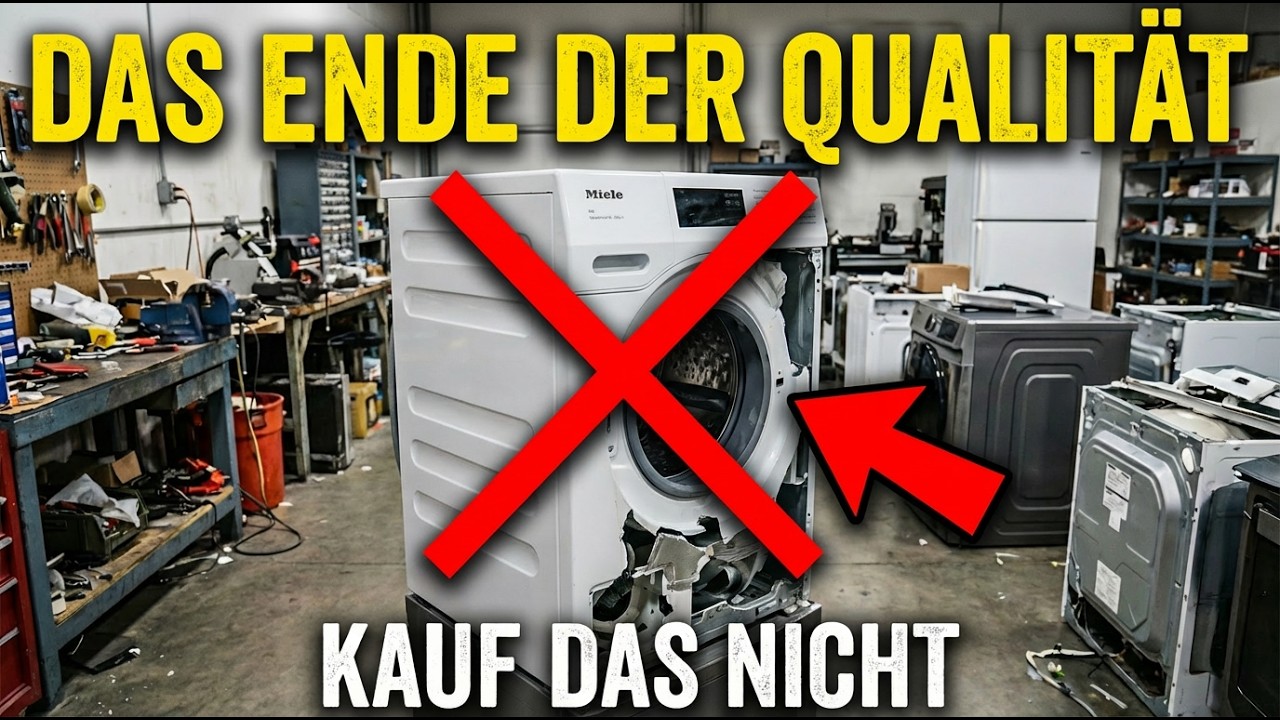 Das Ende von Miele: Warum 'Made in Germany' eine Lüge ist