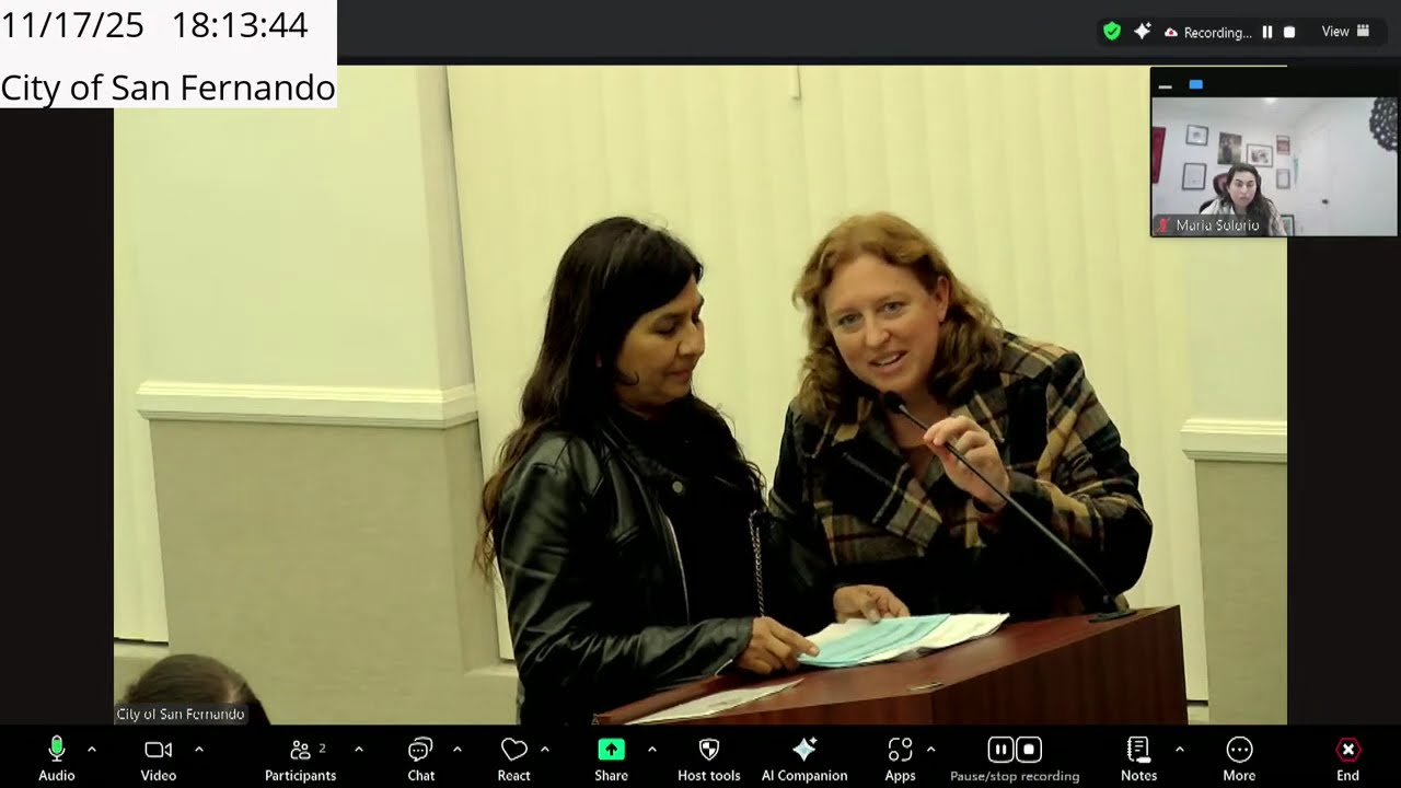 Regular City Council Meeting (11/17/2025)