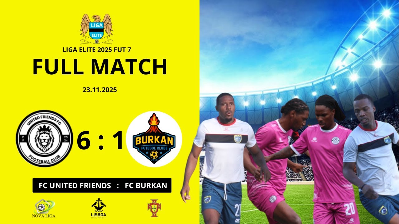 Liga Elite   Full match    Fc United friends 6 : 1 Fc Burkan     23.11.2025