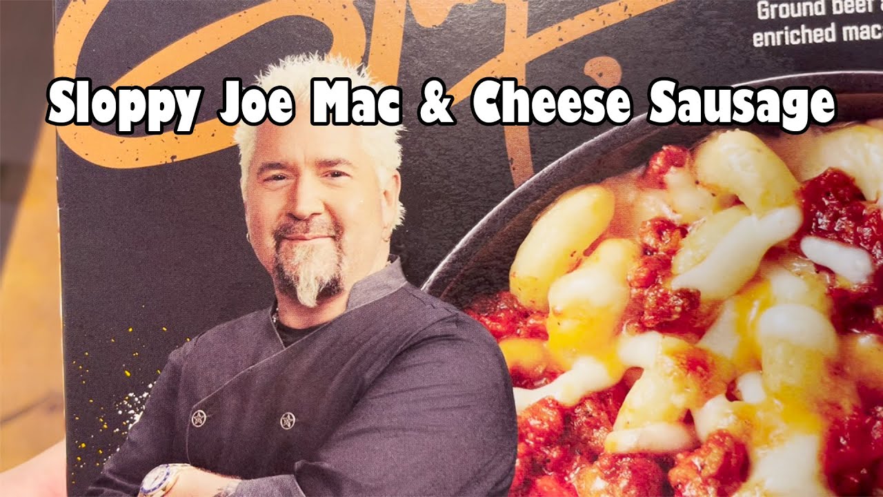 Макароны с сыром и колбасками &laquo;Sloppy Joe&raquo; от Guy Fieri's Flavortown