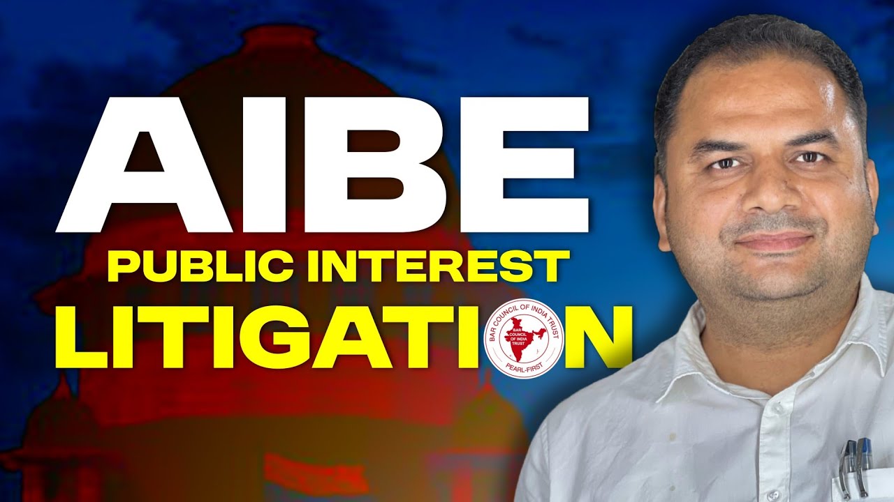 Public Interest Litigation (PIL) | All India Bar Exam 2025 | AIBE XX | Adv. Shivam Tiwari