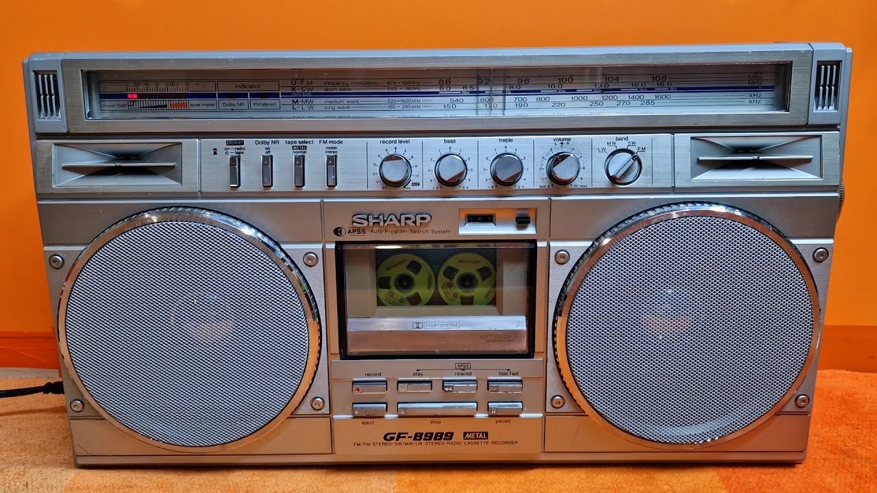 Sharp GF-8989 full restoration! Part 2 - finish of restoration!