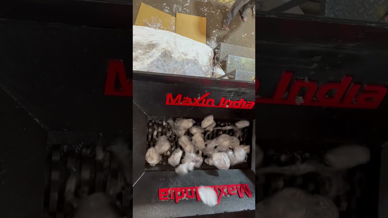 Plastic Film Shredding Machine, Plastic Film Crusher, HDPE Film shredder, #LDPEFilmshreddingMachine,