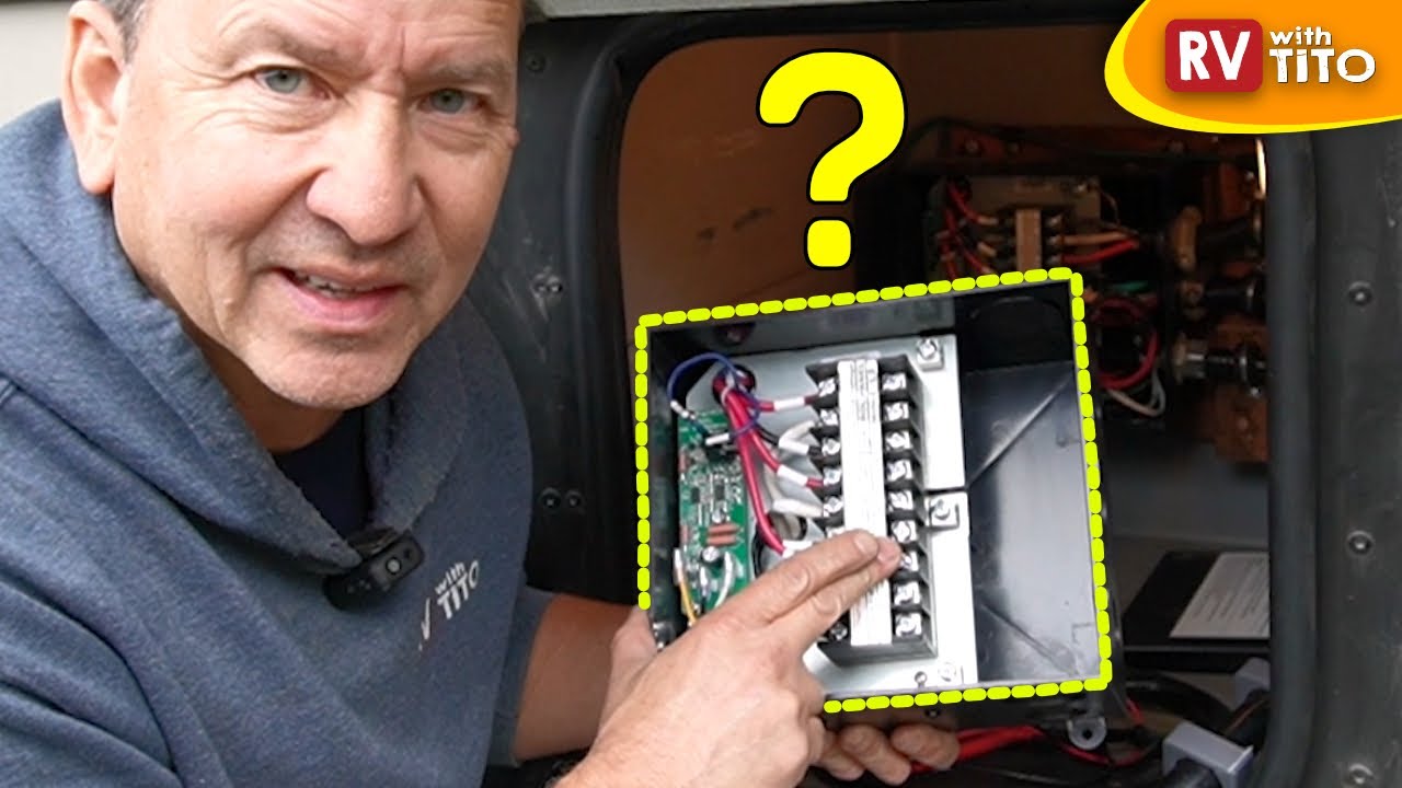 Проверка и замена автоматического переключателя резерва для автодома | RV With Tito DIY