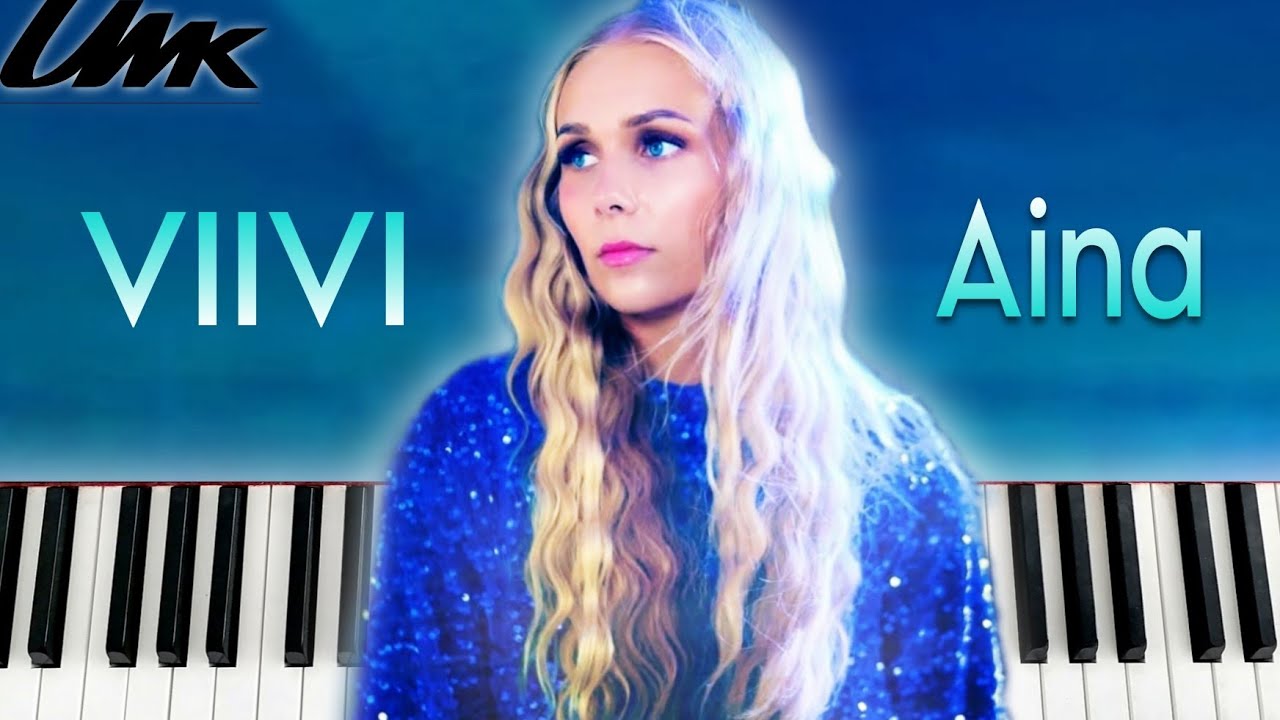 VIIVI - Aina | UMK 🇫🇮 2025 | Piano Cover | Finland Eurovision 2025