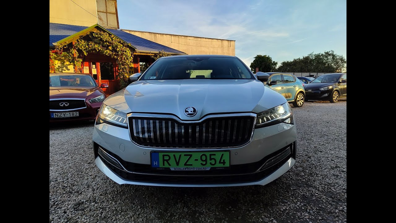 Skoda Superb 1.4 TSI iV PHEV L&K DSG Teszt - Bemutató - Eladó