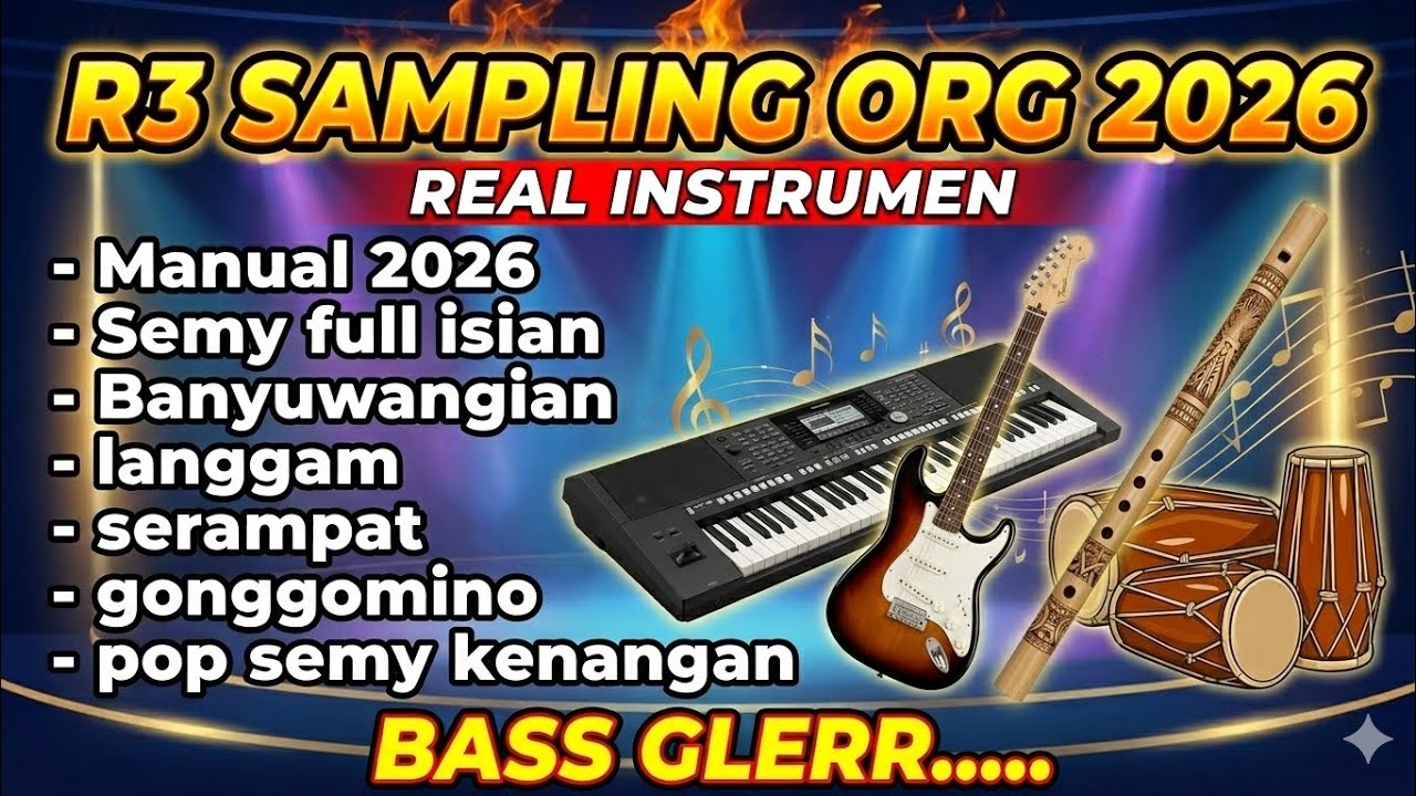 🔥NEW SET ORG 2026 R3 SAMPLING -MANUAL-SEMY LENGKAP