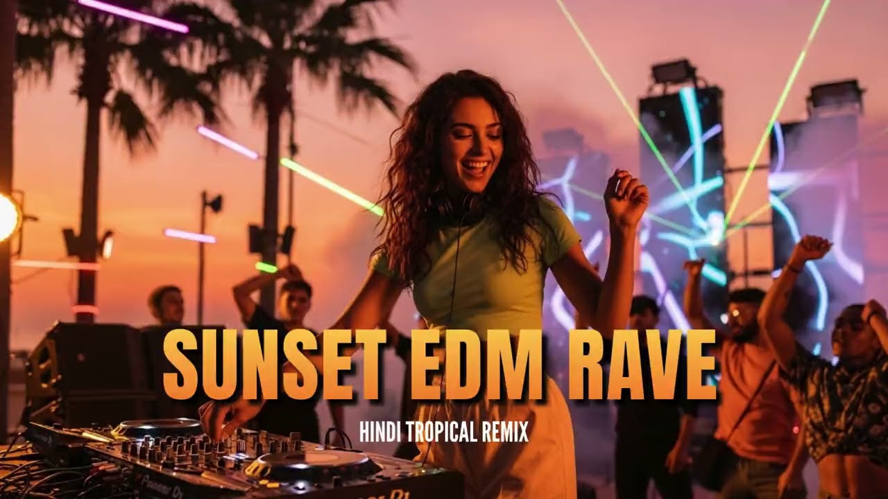 Island Sunset Groove 🌅 Bollywood Tropical Dance Mix