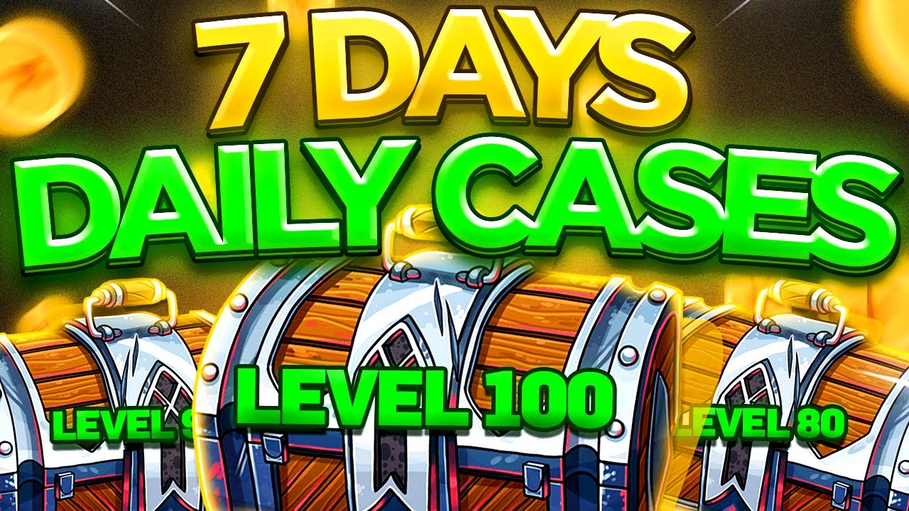 LEVEL 100 Daily Cases paid INSANE 🤑  7 days of dailies and then ALL IN 🔥