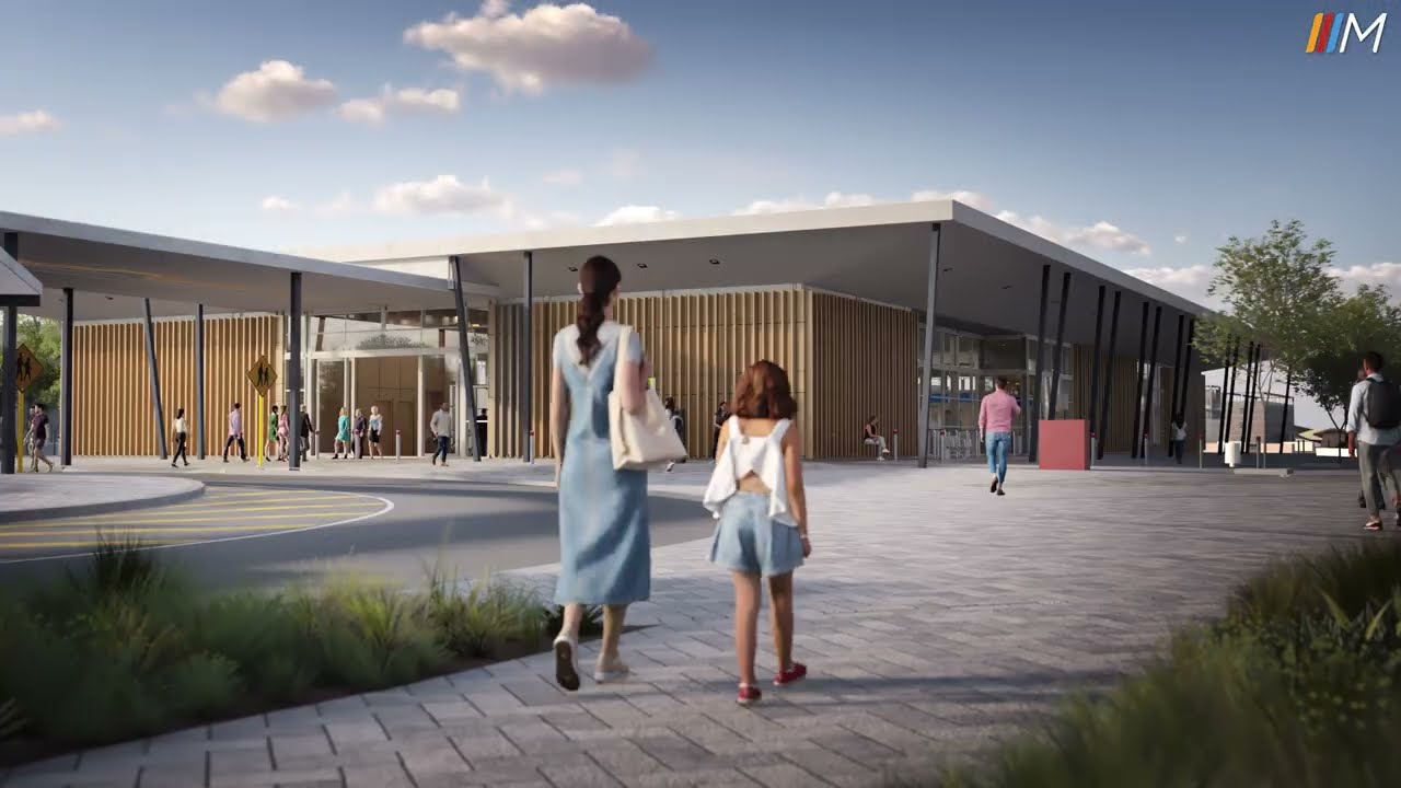 METRONET Alkimos Station Animation