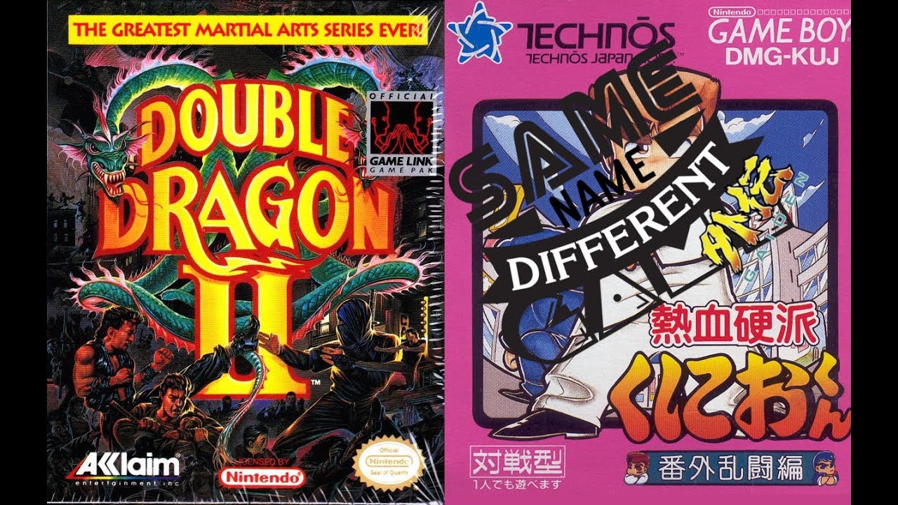 Double Dragon II & Kunio on the Game Boy! Same Name, Different Game Gaiden