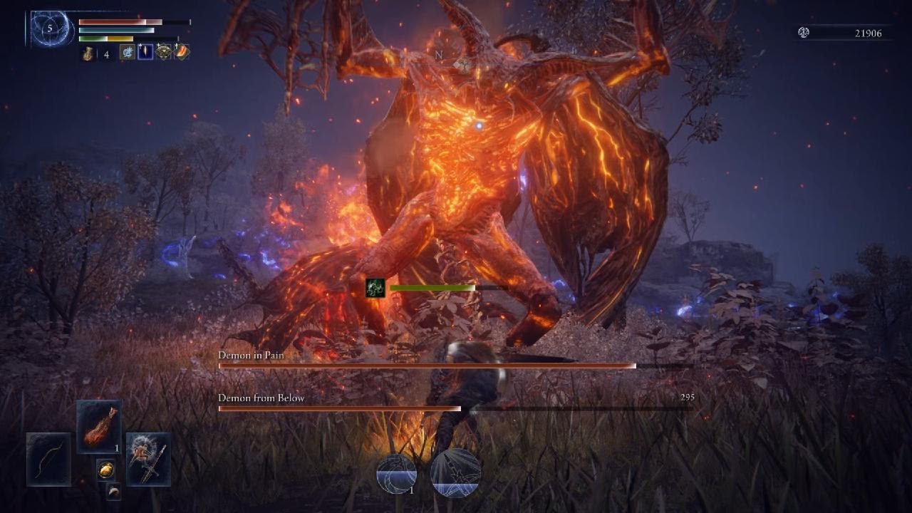 Demon in Pain + Demon from Below (Wylder) - Elden Ring Nightreign (The Forsaken Hollows) [Solo]