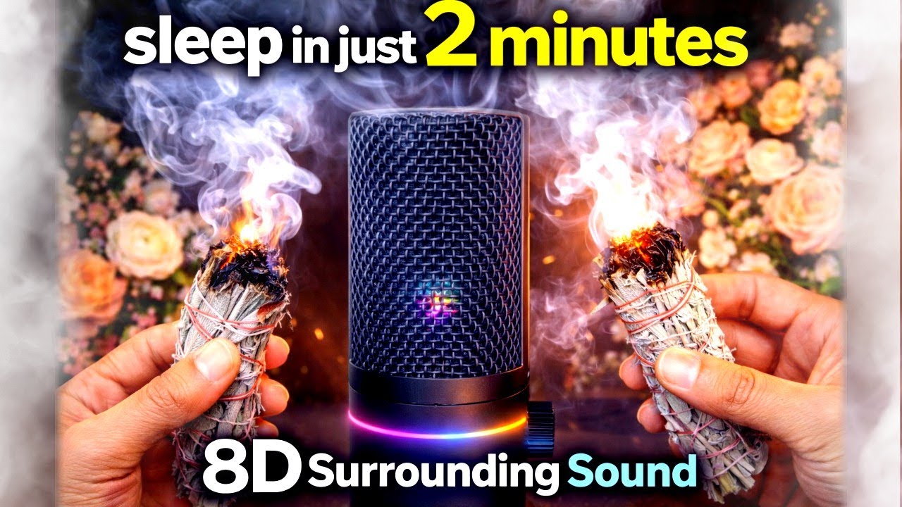 Cleansing Your Mind 🌿 | Smoke Cleansing ASMR | 8D Surrounding Sound