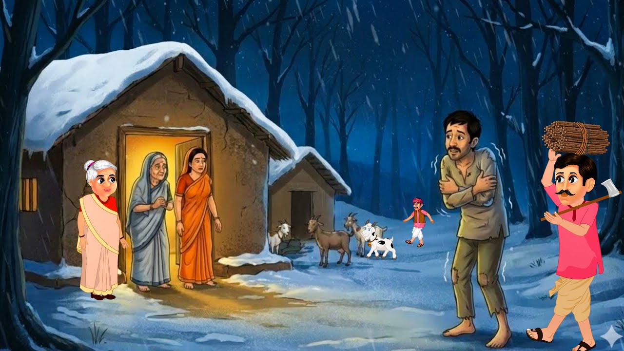 कड़कड़ाती ठंड का कहर | गरीब आदमी का संघर्ष | Thand Ki Kahani | Emotional Hindi Moral Story