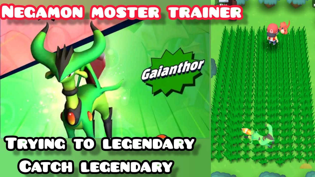 CATCHING LEGENDARY NEGAMON IN NEGAMONS WORLD
