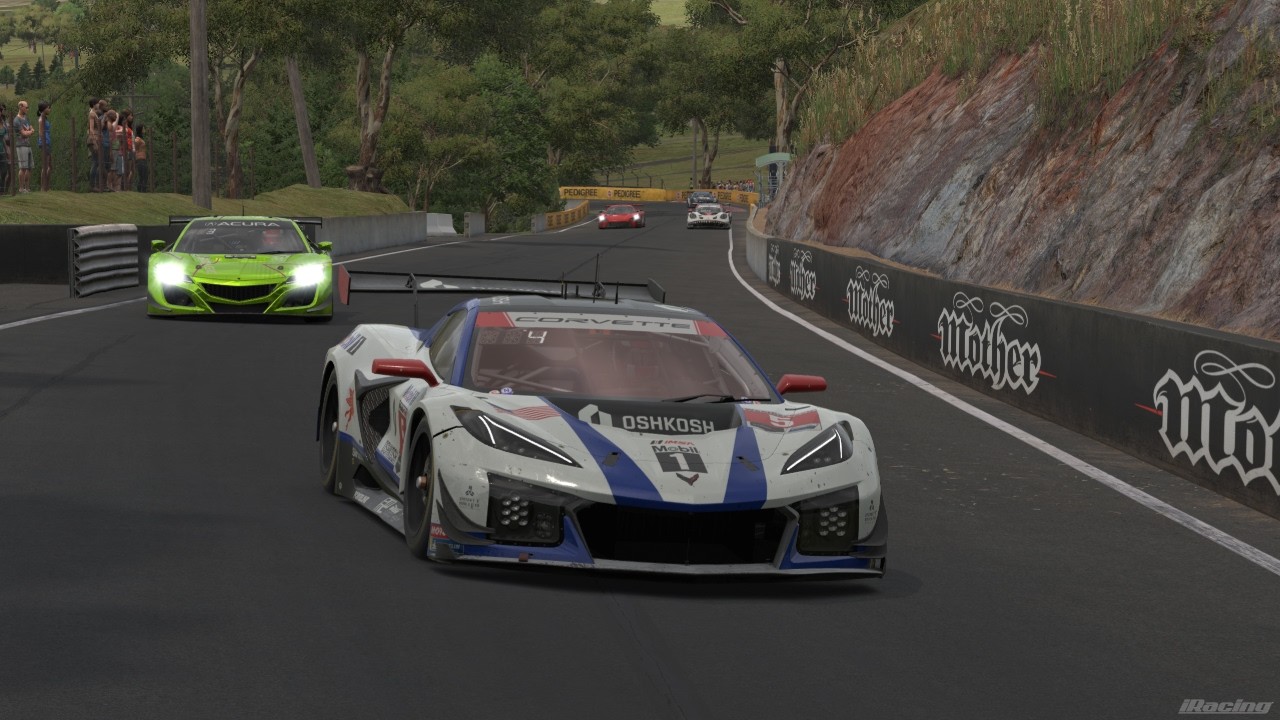 Simucube GT Sprint Series Bathurst Podium Fight