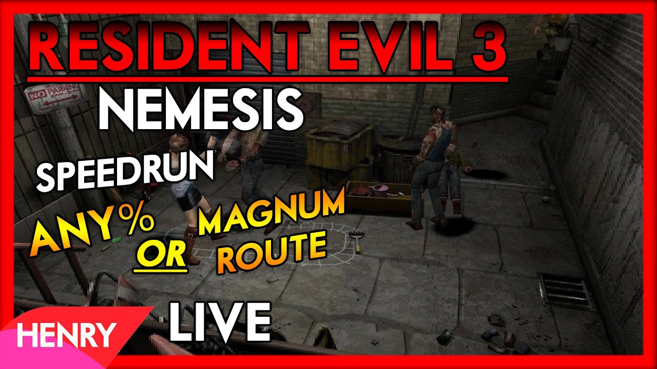 Stream: Resident Evil 3 Here we go again #ENE25